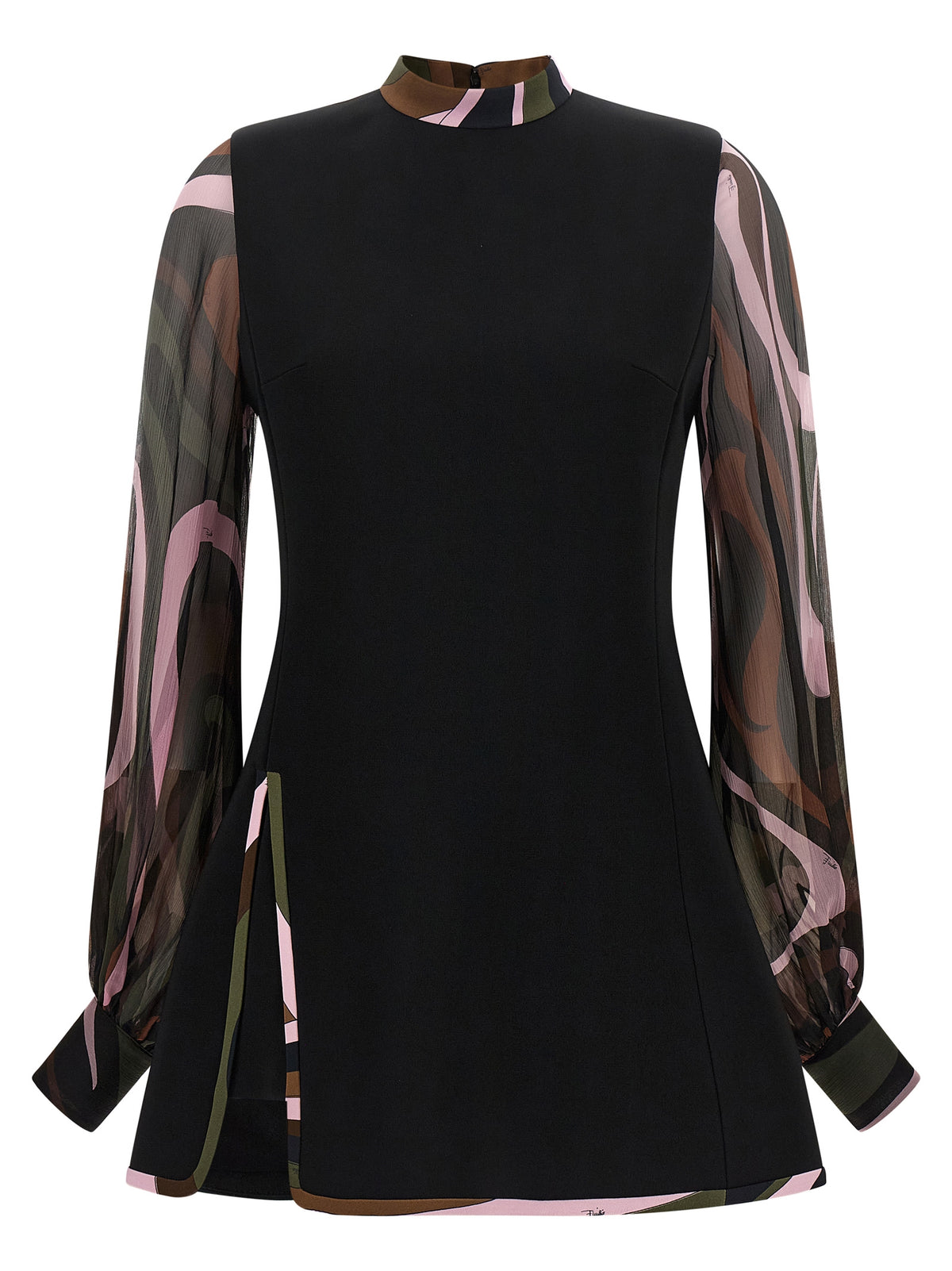 Emilio Pucci Black Viscose Short Dress