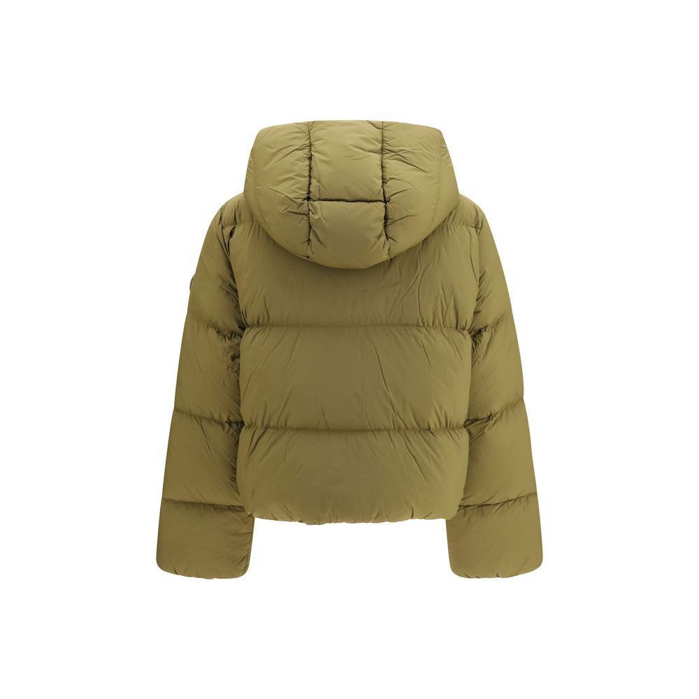 Ganni Bicolor Nylon Full-Length Jacket