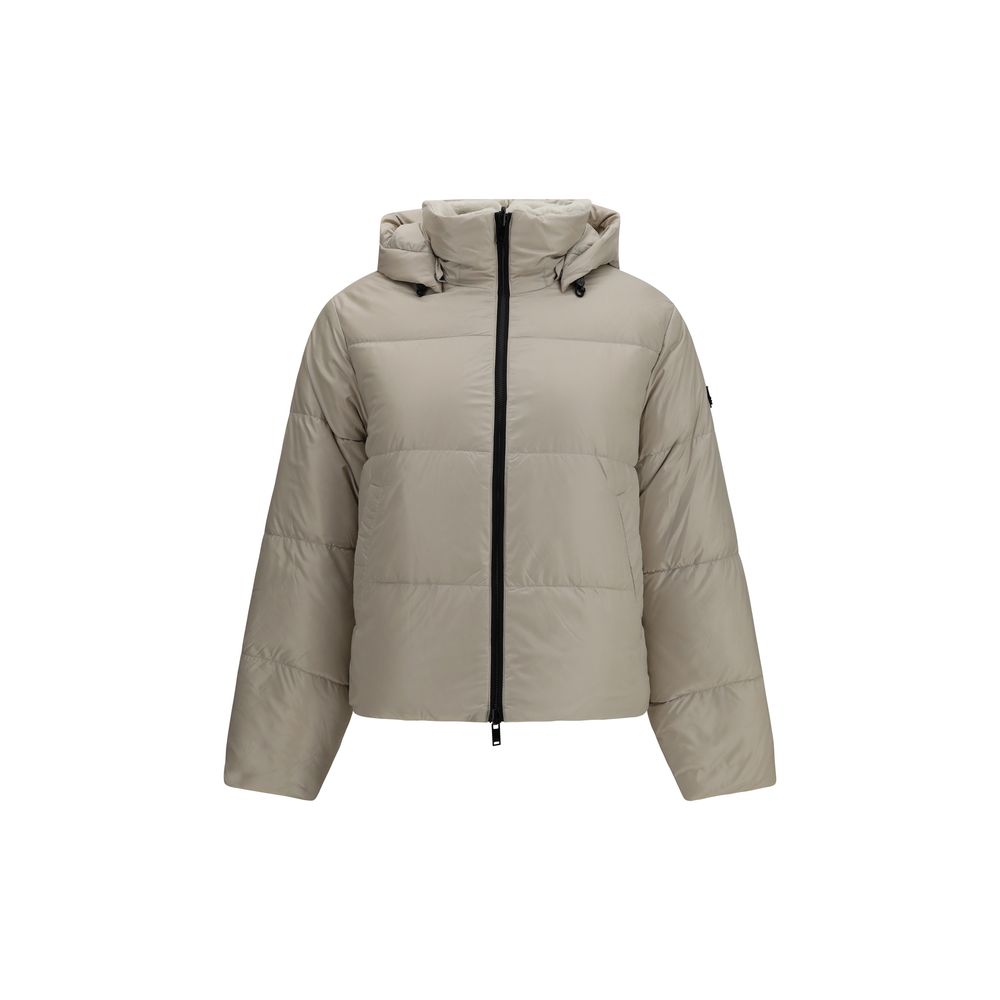 Moose Knuckles Beige Nylon Full-Length Jacket