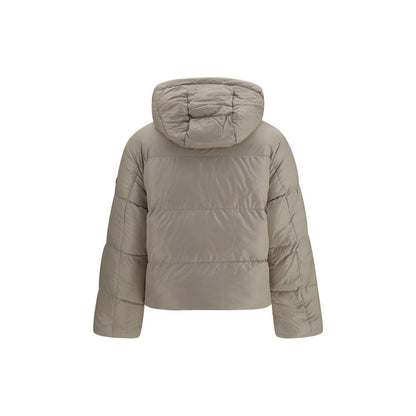 Moose Knuckles Beige Nylon Full-Length Jacket