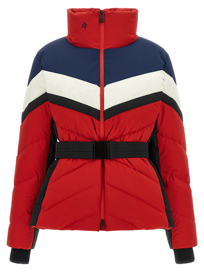 PERFECT MOMENT Red Nylon Shell Jacket