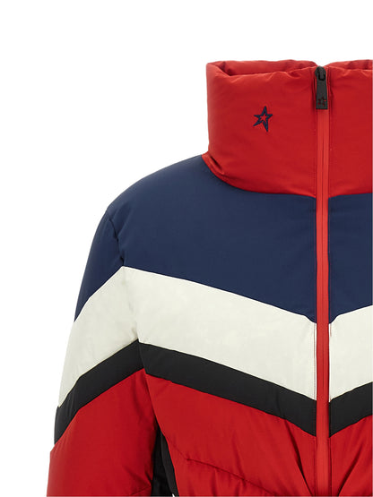 PERFECT MOMENT Red Nylon Shell Jacket