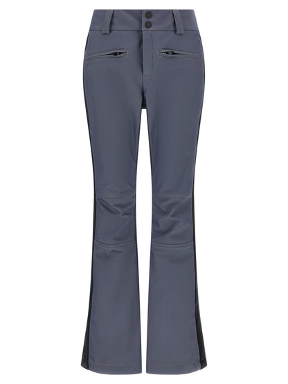 PERFECT MOMENT Gray Polyester Athletic Pants