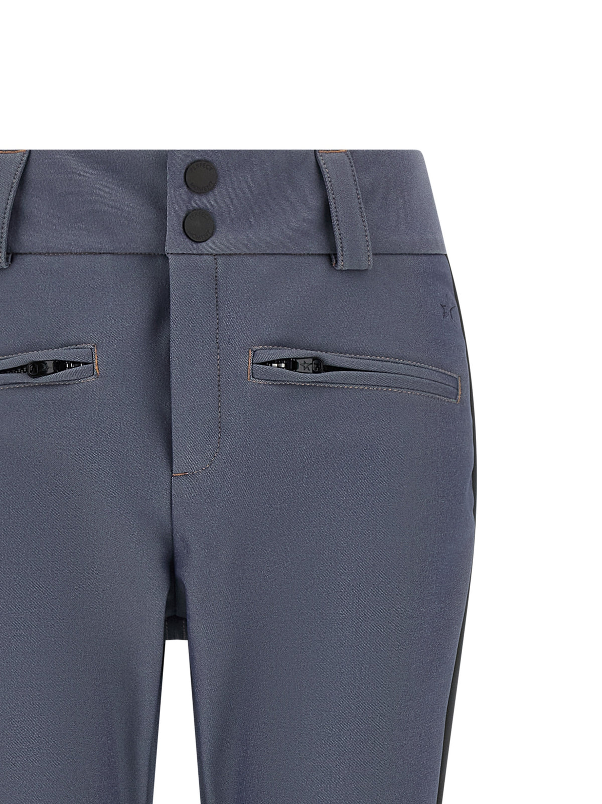 PERFECT MOMENT Gray Polyester Athletic Pants