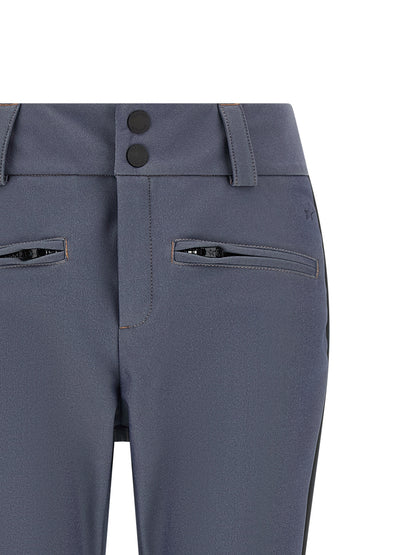 PERFECT MOMENT Gray Polyester Athletic Pants