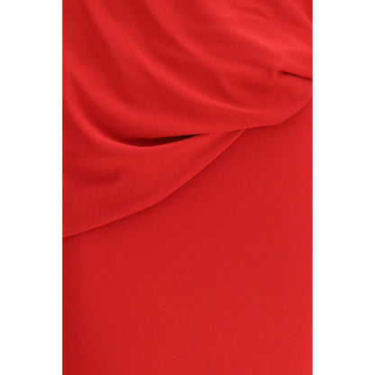 Magda Butrym Red Viscose Casual Dress