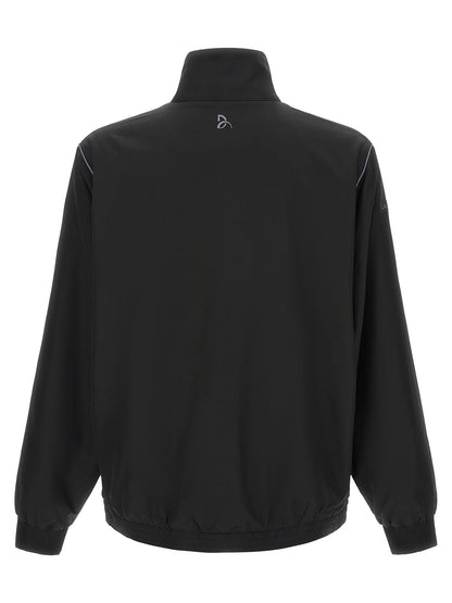 Lacoste Black Polyester Sweatsuit