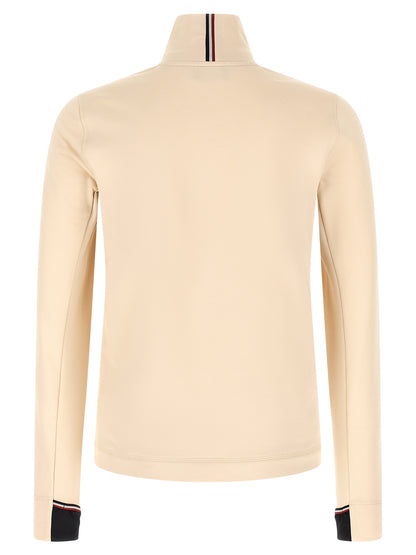 Moncler Grenoble White Polyamide Cardigan