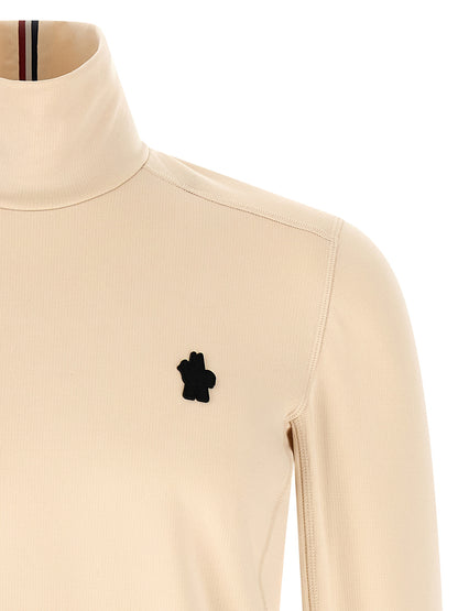Moncler Grenoble White Polyamide Cardigan