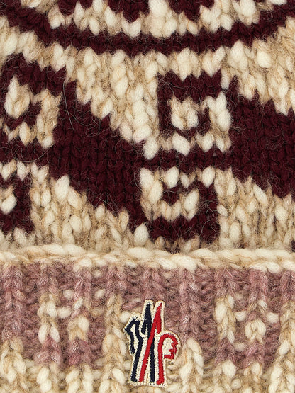 Moncler Grenoble Multicolor Wool Beanie