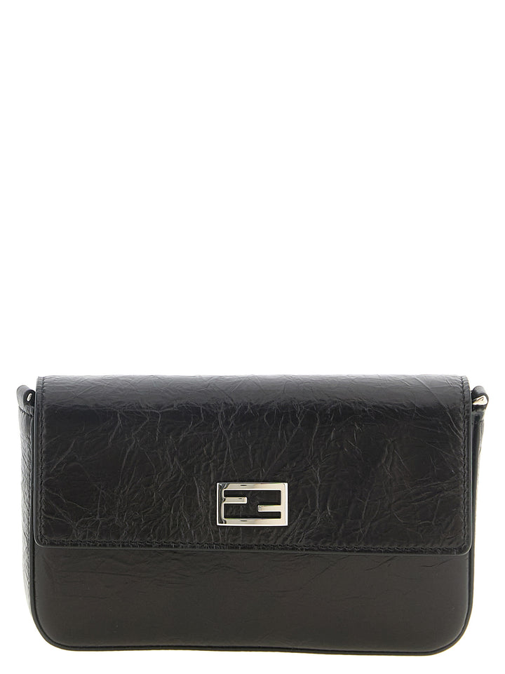 Fendi Black Calfskin Cardholder