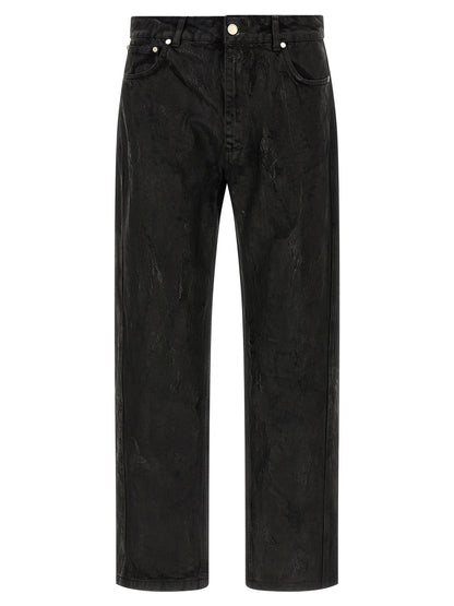 44 Label Group Black Cotton Jeans Denim
