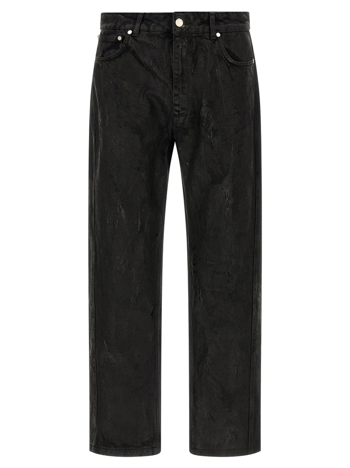 44 Label Group Black Cotton Jeans Denim