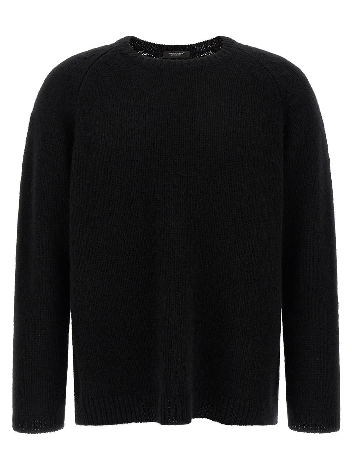 Undercover Black Wool Cardigan
