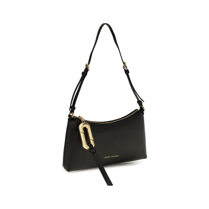 Marc Jacobs Black Calf Leather Bos Taurus Shoulder Bag