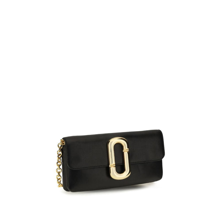 Marc Jacobs Black Calf Leather Bos Taurus Wallet