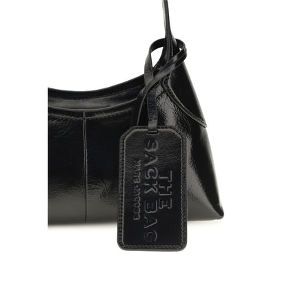 Marc Jacobs Black Calf Leather Bos Taurus Shoulder Bag