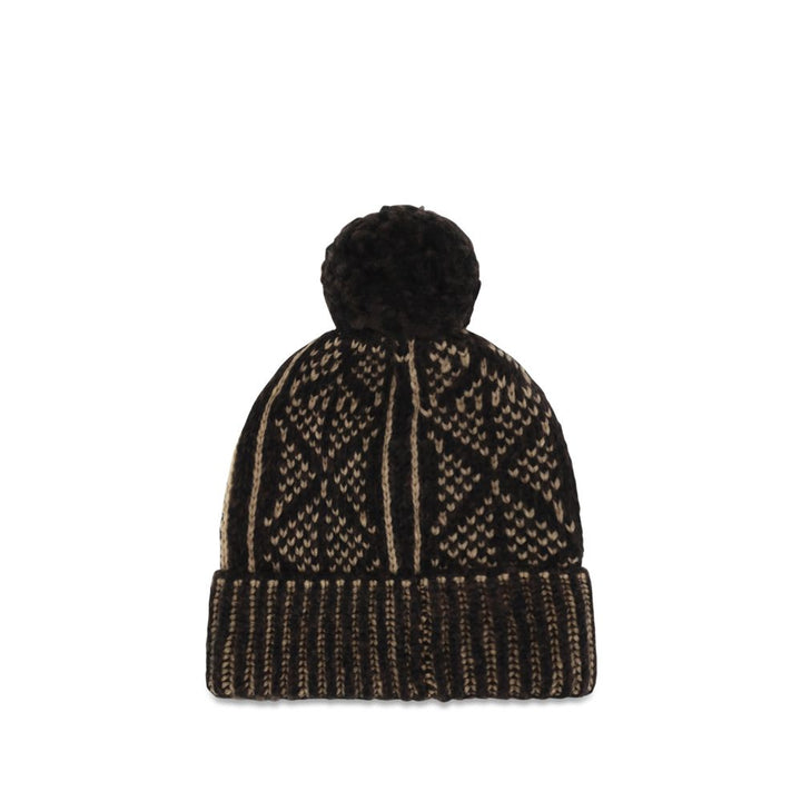 Moncler Grenoble Brown Alpaca Vicugna Pacos Beanie