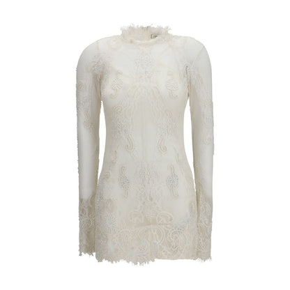 Blumarine White Polyamide Casual Dress