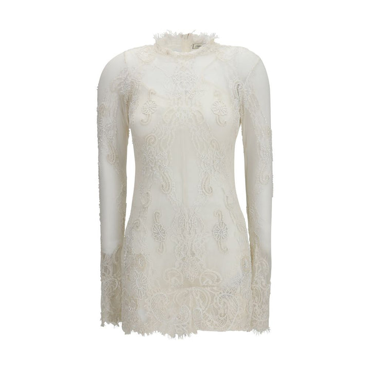 Blumarine White Polyamide Casual Dress