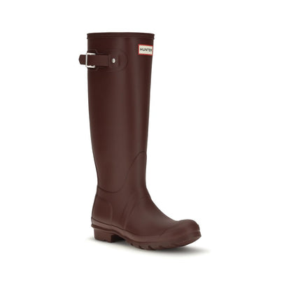 Hunter Bordeaux Rubber Rain Boots