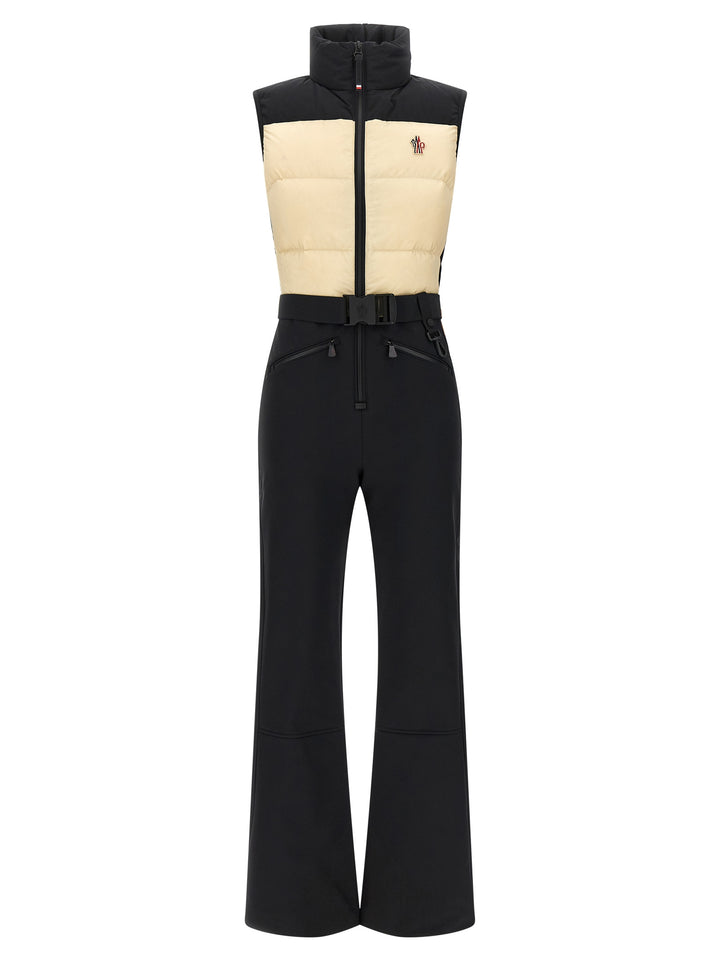 Moncler Grenoble Bicolor Polyamide Jumpsuit