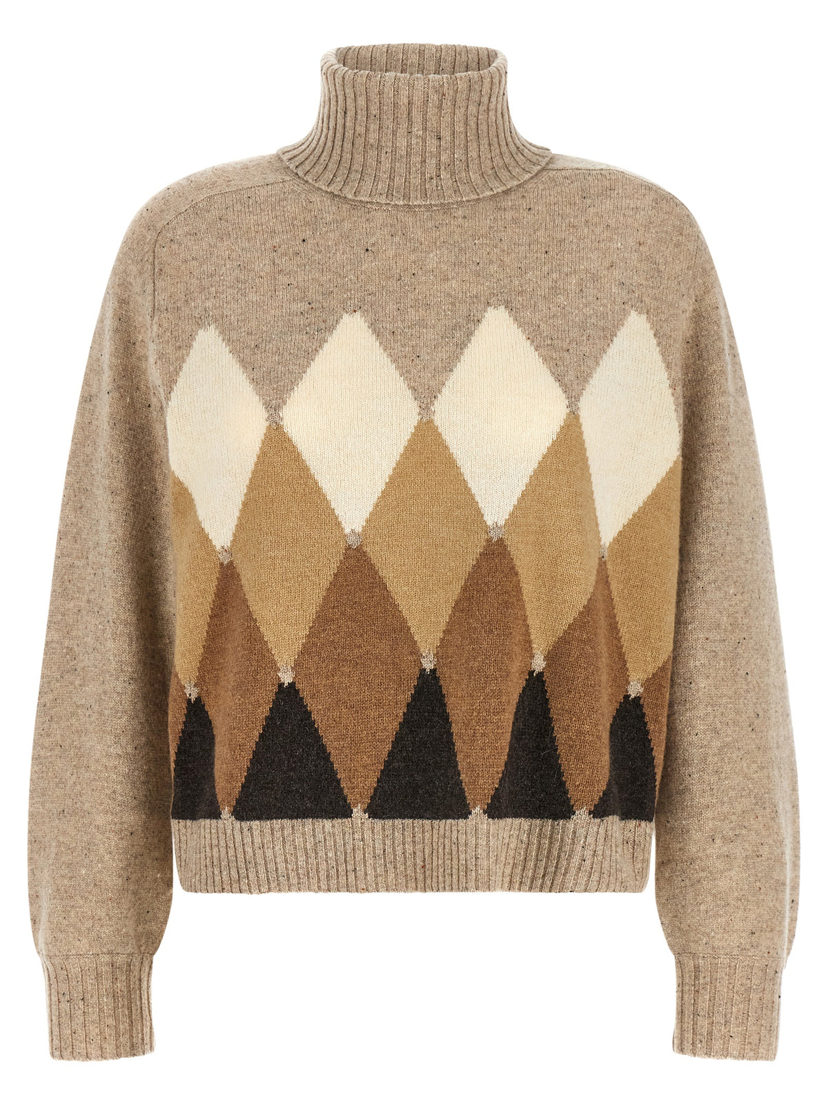 Ballantyne Beige Wool Cardigan