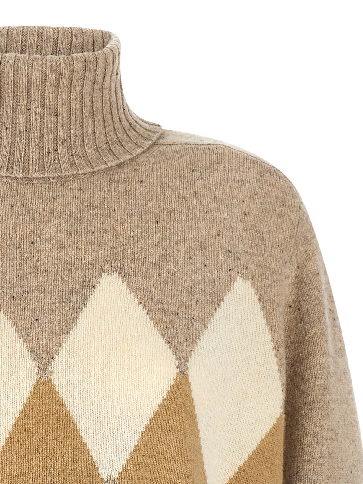 Ballantyne Beige Wool Cardigan