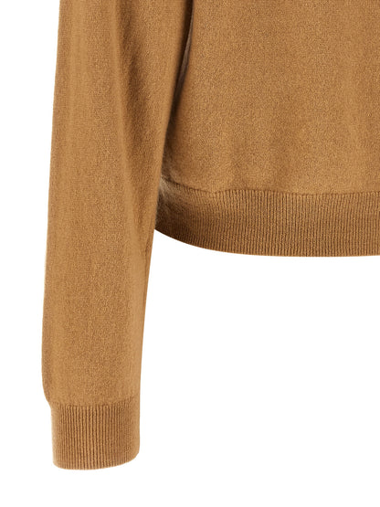 Ballantyne Beige Cashmere Cardigan