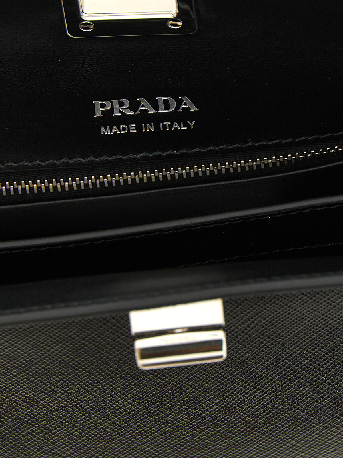 Prada Black Calfskin Handbag