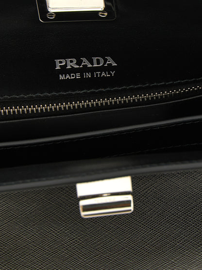 Prada Black Calfskin Handbag