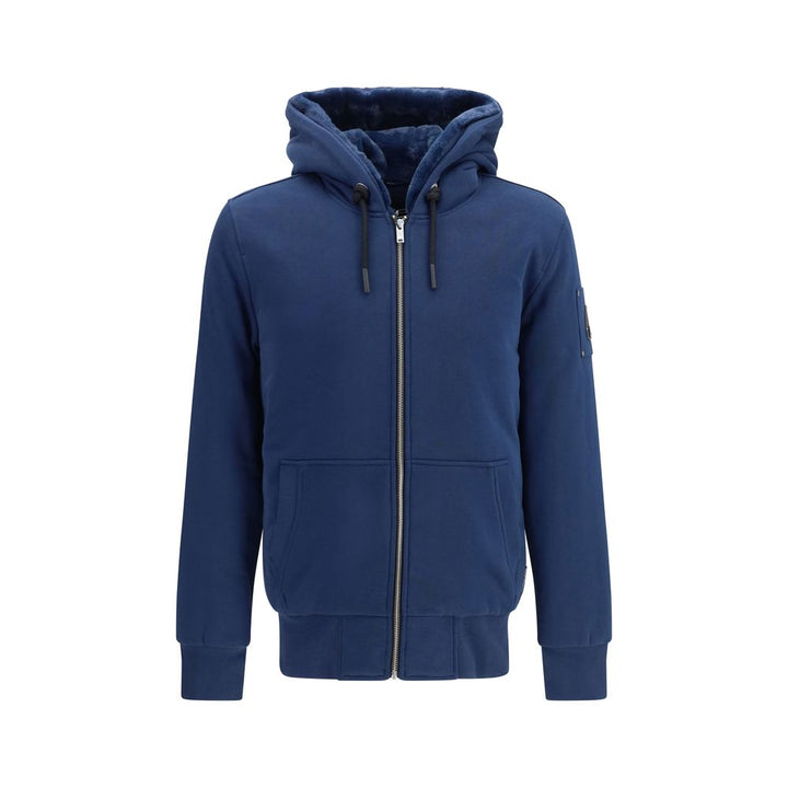 Moose Knuckles Blue Polyester Sweatshirt
