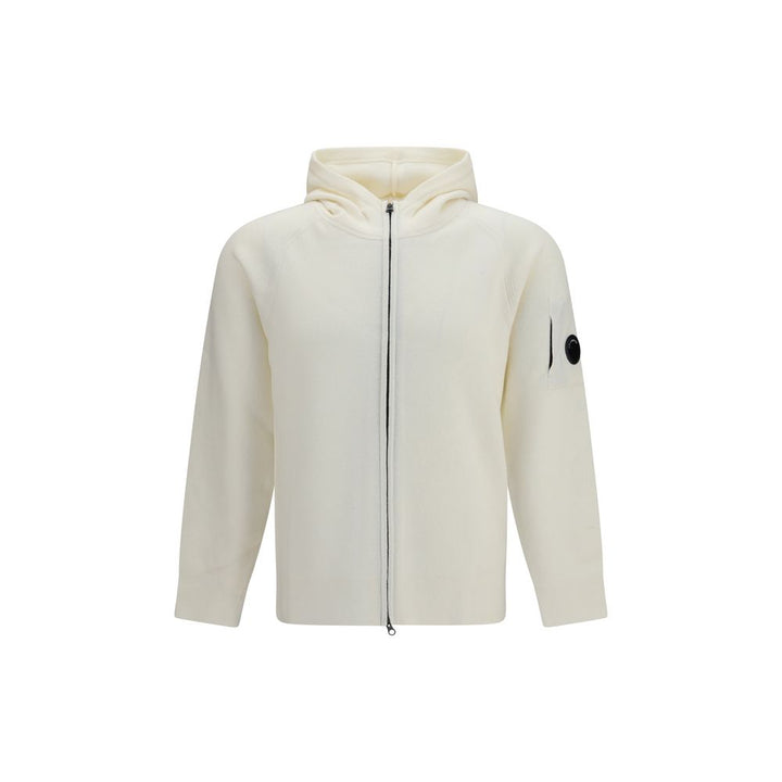 C.P. Company Beige Wool Oves Aries Hoodie