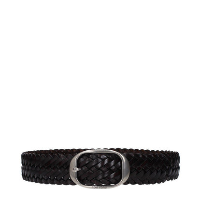Tom Ford Brown Leather Regular Belt