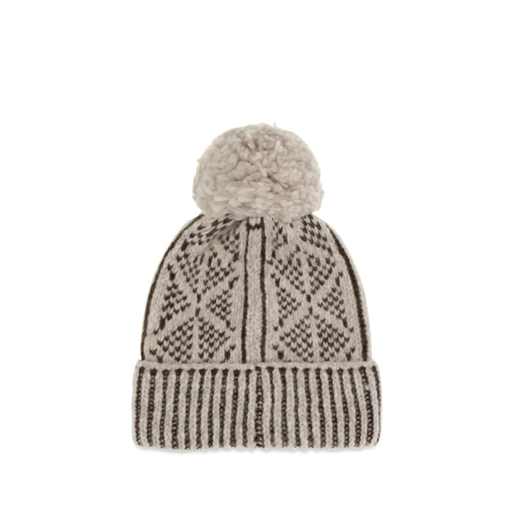 Moncler Grenoble Gray Alpaca Vicugna Pacos Beanie