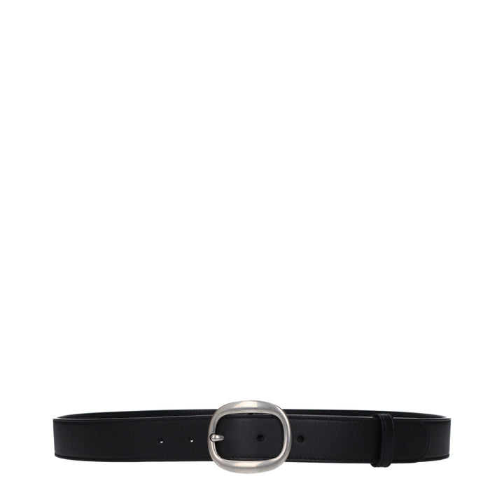 Tom Ford Black Leather Regular Belt