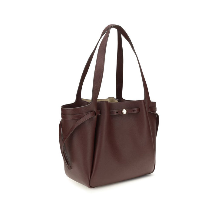 Tory Burch Bordeaux Leather Handbag