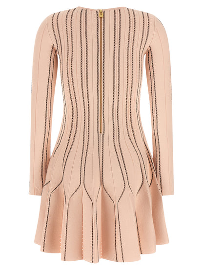 Elisabetta Franchi Multicolor Viscose Short Dress
