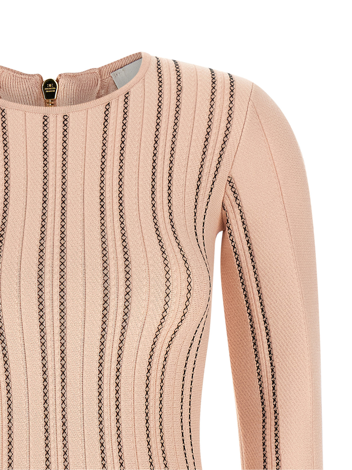 Elisabetta Franchi Multicolor Viscose Short Dress
