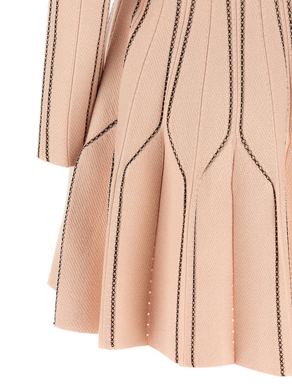 Elisabetta Franchi Multicolor Viscose Short Dress
