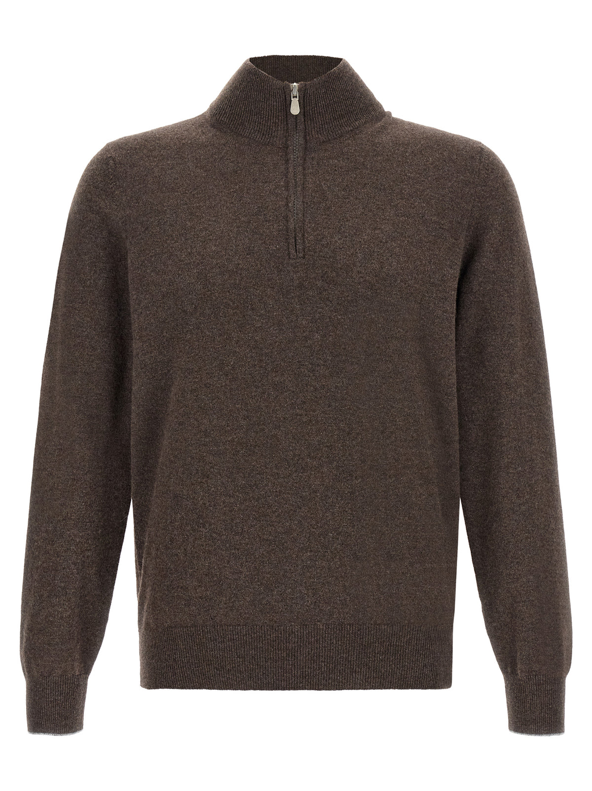 Brunello Cucinelli Brown Cashmere Cardigan