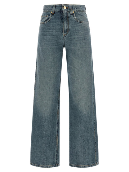 Brunello Cucinelli Blue Cotton Jeans Denim