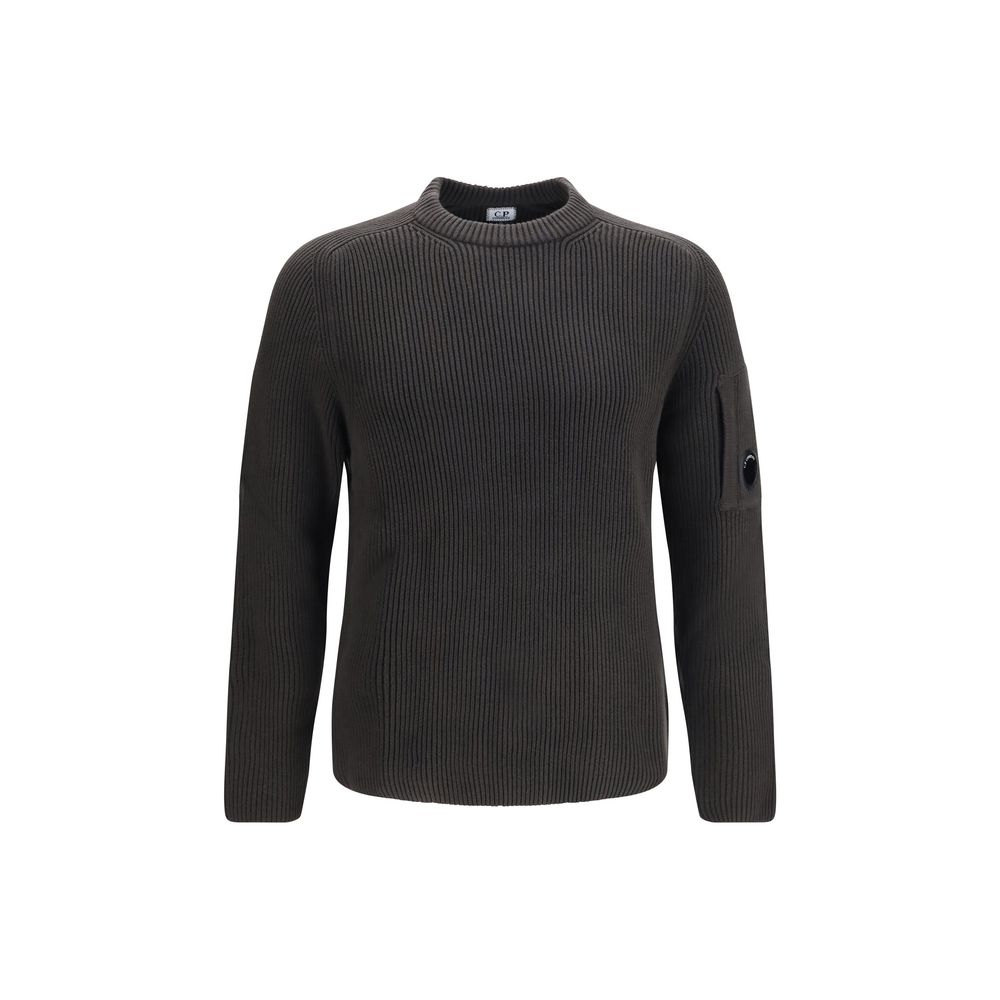 C.P. Company Brown Cotton Sweatshirt