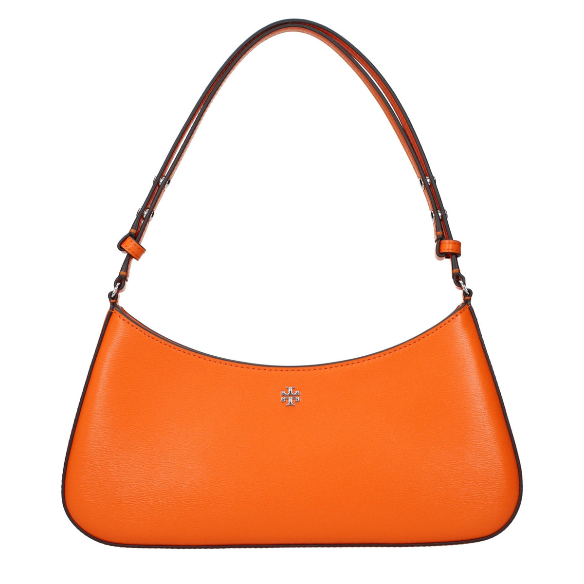 Tory Burch Orange Leather Shoulder Bag