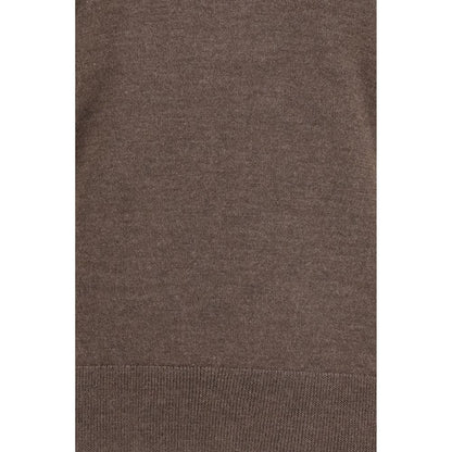 The Row Brown Cashmere Sweater