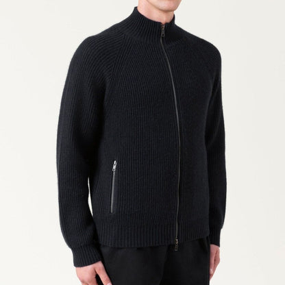 Autore Black Wool Cardigan