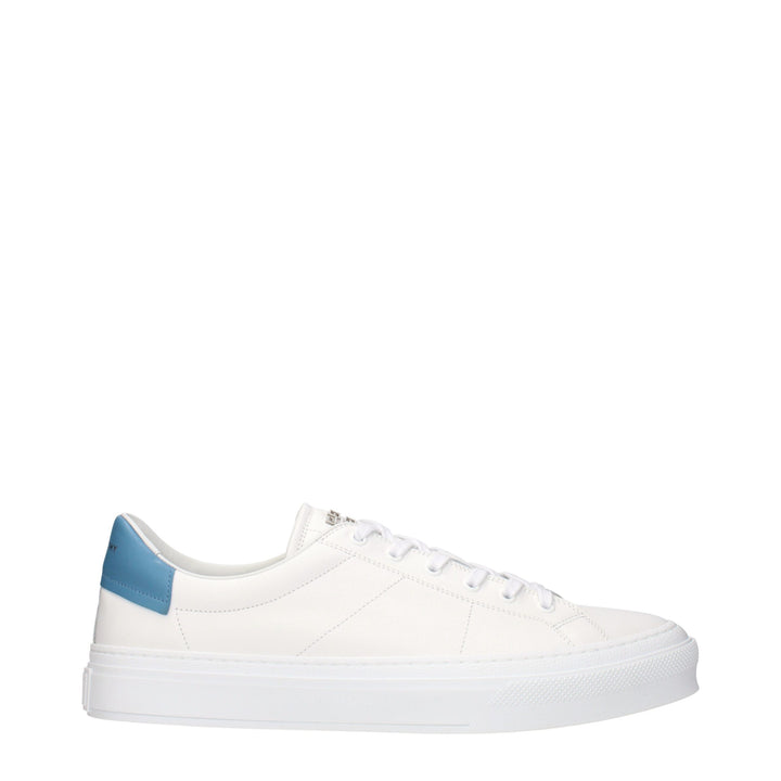Givenchy White Leather Low Top Sneakers