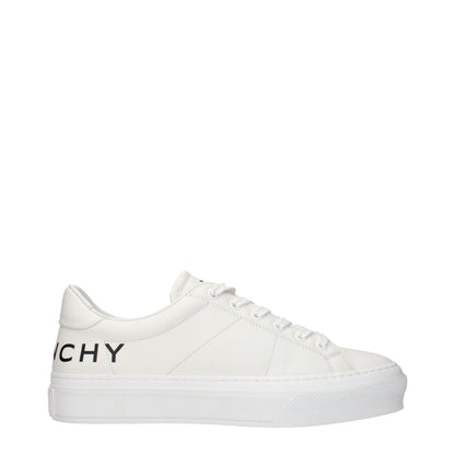 Givenchy White Leather Sneakers