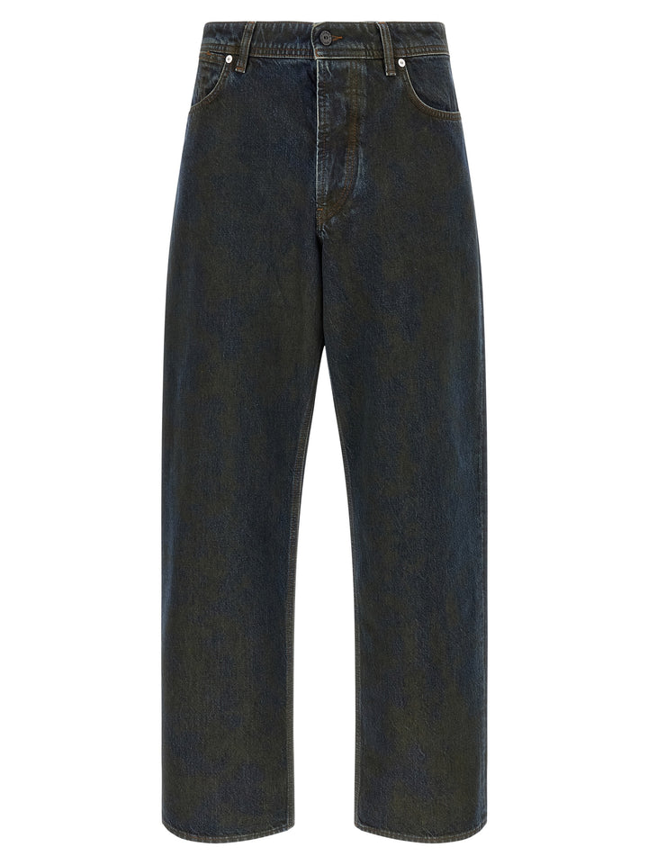Stone Island Blue Cotton Jeans Denim