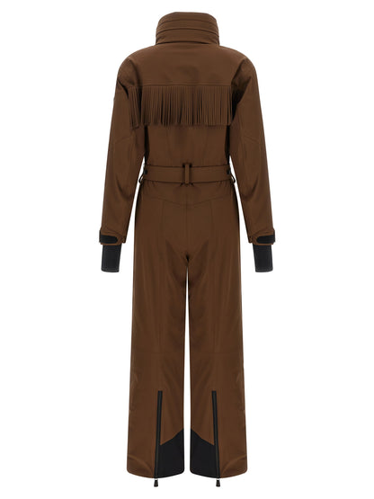 Moncler Grenoble Brown Polyamide Sportswear